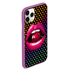 Чехол для iPhone 11 Pro матовый Pop art - фото 2