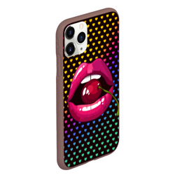 Чехол для iPhone 11 Pro Max матовый Pop art - фото 2