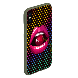 Чехол для iPhone XS Max матовый Pop art - фото 2