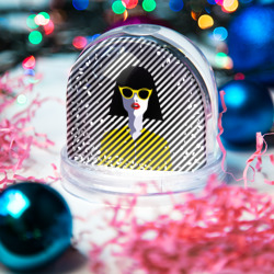 Игрушка Снежный шар Pop art girl - фото 2
