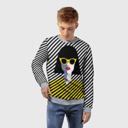 Детский свитшот 3D Pop art girl - фото 2