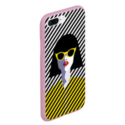 Чехол для iPhone 7Plus/8 Plus матовый Pop art girl - фото 2