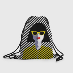 Рюкзак-мешок 3D Pop art girl
