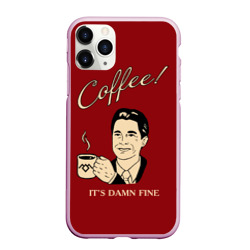 Чехол для iPhone 11 Pro Max матовый Coffee