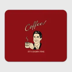 Прямоугольный коврик для мышки Coffee