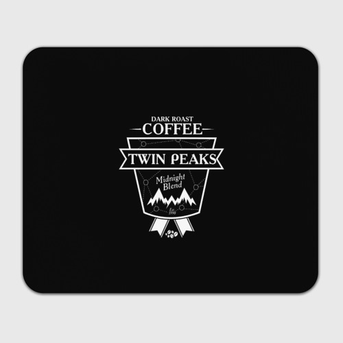 Прямоугольный коврик для мышки Twin Peaks Coffee