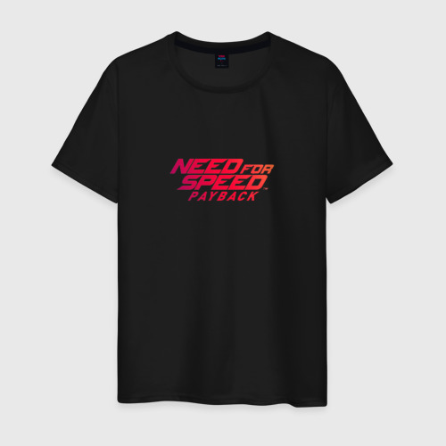 Мужская футболка хлопок Need For Speed Payback, цвет черный