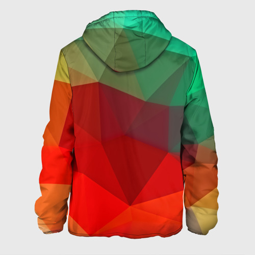 Мужская куртка 3D Abstraction colorise, цвет 3D печать - фото 2