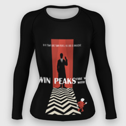 Женский рашгард 3D Twin Peaks