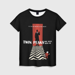 Женская футболка 3D Twin Peaks