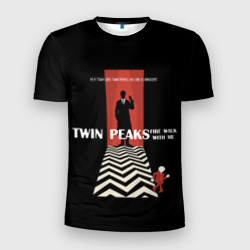 Мужская футболка 3D Slim Twin Peaks