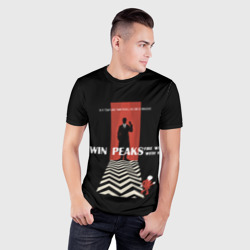 Мужская футболка 3D Slim Twin Peaks - фото 2