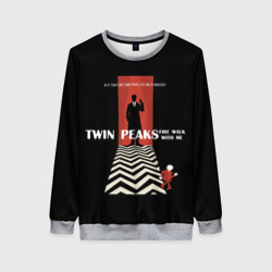 Женский свитшот 3D Twin Peaks