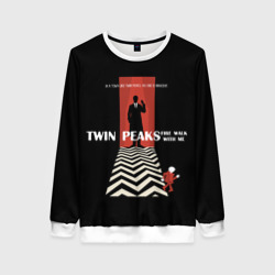 Женский свитшот 3D Twin Peaks