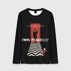 Мужской лонгслив 3D Twin Peaks