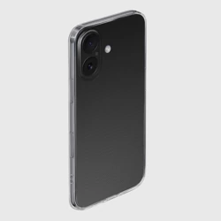 Чехол для iPhone 16 силиконовый с защитой камеры Carbon - фото 2