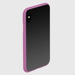 Чехол для iPhone XS Max матовый Carbon - фото 2