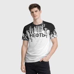 Мужская футболка 3D Нефть - фото 2