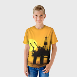 Детская футболка 3D Закат - фото 2