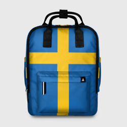 Женский рюкзак 3D Флаг Швеции