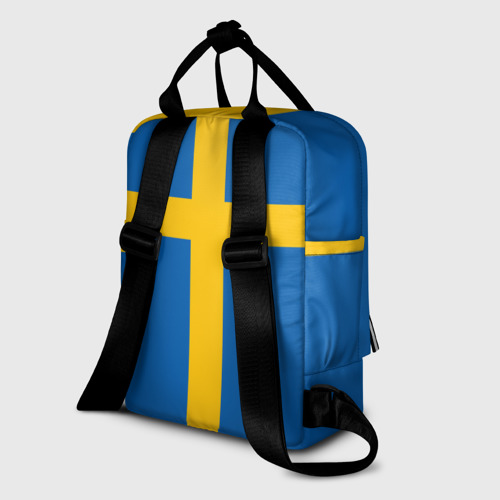 Женский рюкзак 3D Флаг Швеции - фото 5