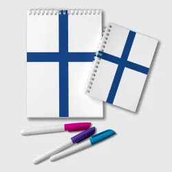Блокнот Флаг Финляндии