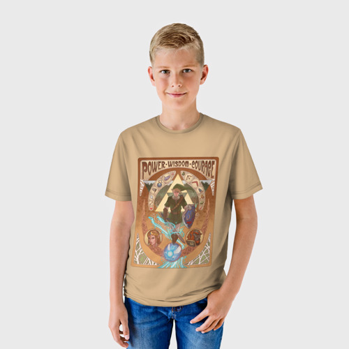 Детская футболка 3D The Legend of Zelda, цвет 3D печать - фото 3