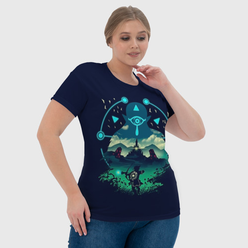 Женская футболка 3D с принтом The Legend of Zelda, фото #4