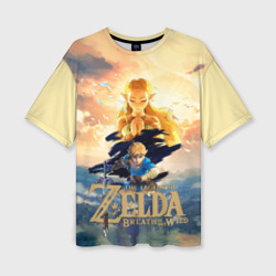 Женская футболка oversize 3D The Legend of Zelda