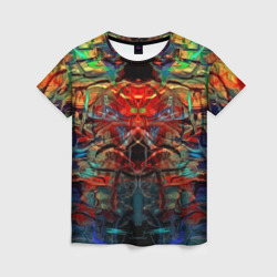 Женская футболка 3D Psychedelic