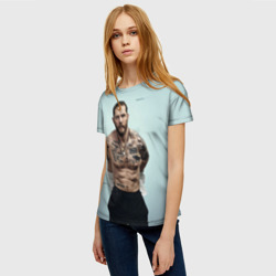 Женская футболка 3D Tom Hardy - фото 2