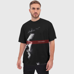 Мужская футболка oversize 3D Tom Hardy - фото 2