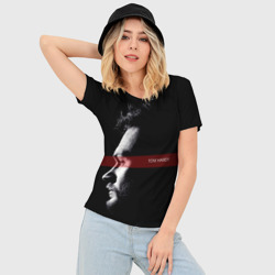 Женская футболка 3D Slim Tom Hardy - фото 2