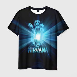 Футболка 3D Группа Nirvana (Мужская)