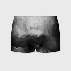 Мужские трусы 3D Polygon gray