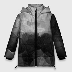 Женская зимняя куртка Oversize Polygon gray