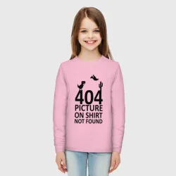 Детский лонгслив хлопок 404 not found - фото 2