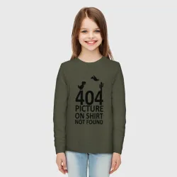 Детский лонгслив хлопок 404 not found - фото 2