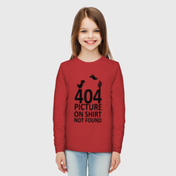 Детский лонгслив хлопок 404 not found - фото 2