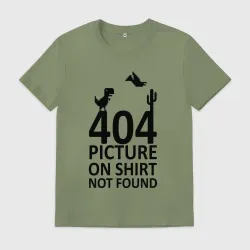 Мужская футболка хлопок 404 not found