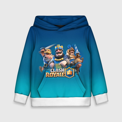 Детская Толстовка Clash of royale (3D)