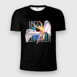 Мужская футболка 3D Slim Led Zeppelin Angel