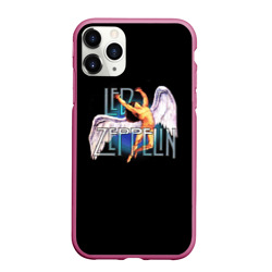 Чехол для iPhone 11 Pro Max матовый Led Zeppelin Angel