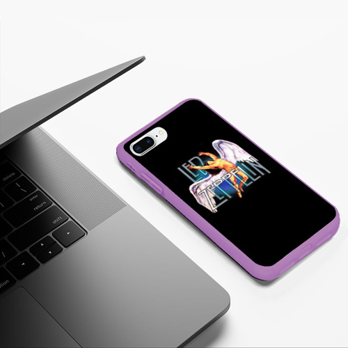 Чехол для iPhone 7Plus/8 Plus матовый с принтом Led Zeppelin Angel, фото #5