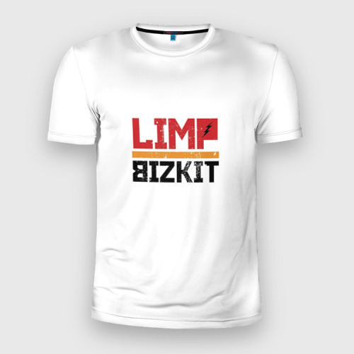 Мужская футболка 3D Slim Limp Bizkit Logo, цвет 3D печать
