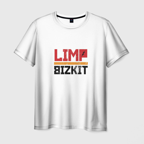 Мужская футболка 3D Limp Bizkit Logo, цвет 3D печать