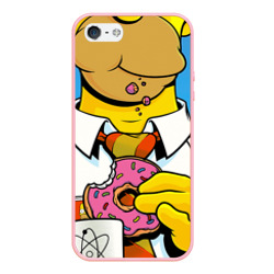 Чехол для iPhone 5/5S матовый Homer