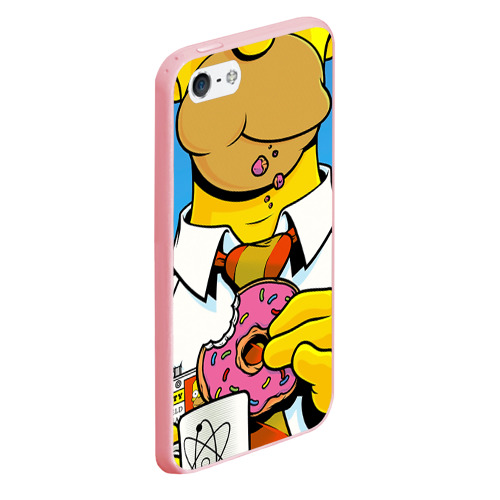 Чехол для iPhone 5/5S матовый Homer - фото 3