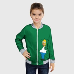 Детский бомбер 3D Green - фото 2