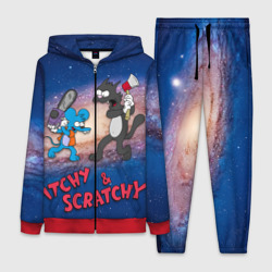 Женский костюм 3D Itchy & Scratchy space